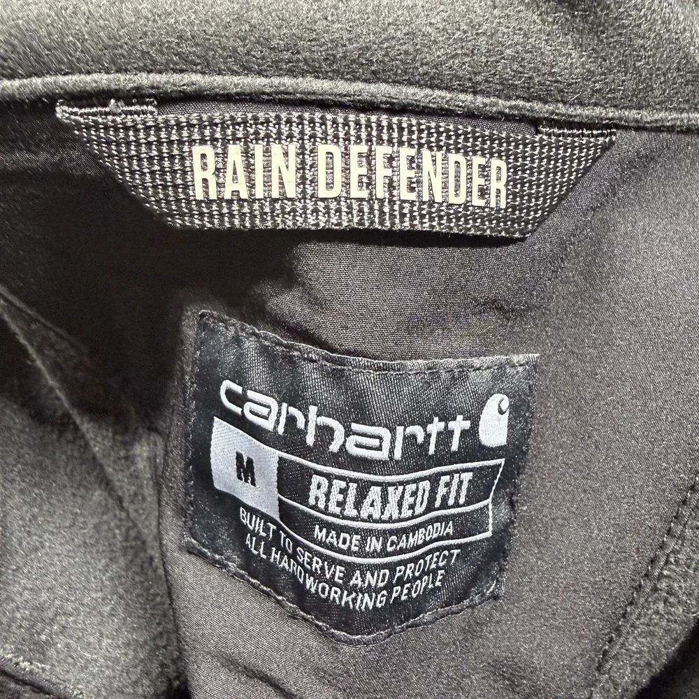 Carhartt Rain Defender Relaxed Fit Lightweight Jacket Men's Medium 0J6438-M New - Picture 4 of 9